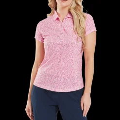 Animal Print Cap Sleeve Lisle