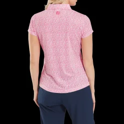 Animal Print Cap Sleeve Lisle