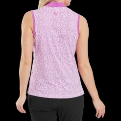 Animal Print Sleeveless Lisle