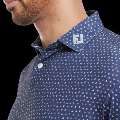 Bounce Print Pique