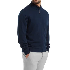 drirelease&reg; Full-Zip Lined Sweater