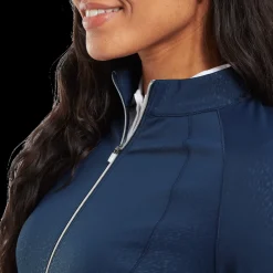 Embossed Full-Zip Midlayer