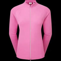 Embossed Full-Zip Midlayer