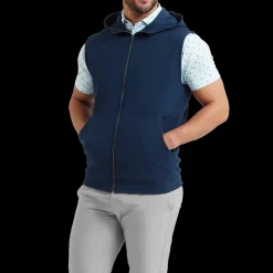 Full-Zip Hoodie Vest