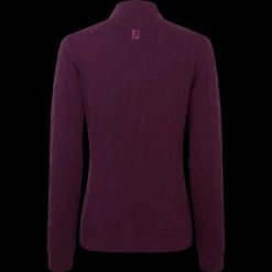 Full-Zip Lined Pullover