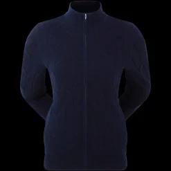 Full-Zip Lined Pullover