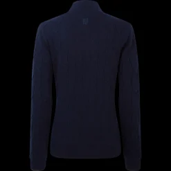 Full-Zip Lined Pullover