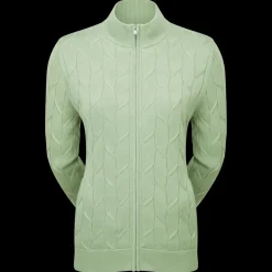 Full-Zip Lined Pullover