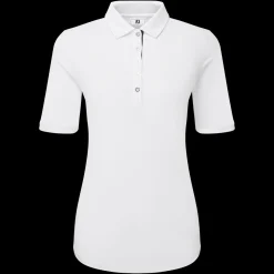 Half Sleeve Ruched Lisle