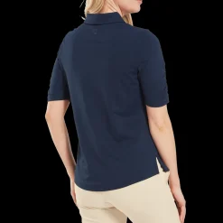 Half Sleeve Ruched Lisle