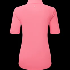 Half Sleeve Ruched Lisle