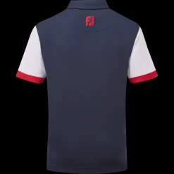 Junior Colour Block Pique