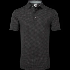 Stretch Lisle Dot Print