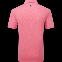 Stretch Lisle Dot Print