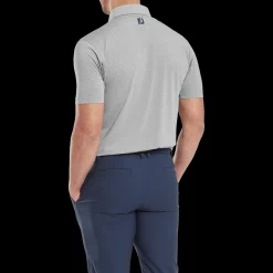 Stretch Lisle Dot Print