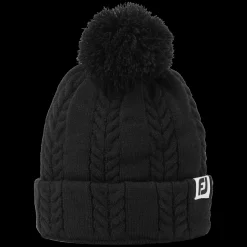 Women's Cable Knit Bobble