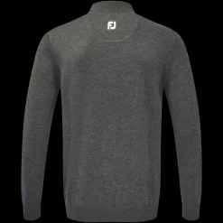 Wool Blend Half-Zip Pullover