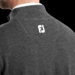 Wool Blend Half-Zip Pullover