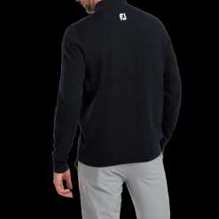 Wool Blend Half-Zip Pullover