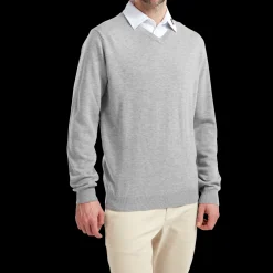 Wool Blend V-Neck Pullover