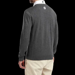 Wool Blend V-Neck Pullover