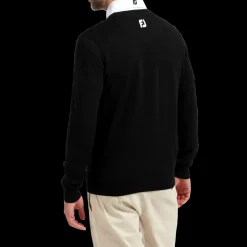 Wool Blend V-Neck Pullover