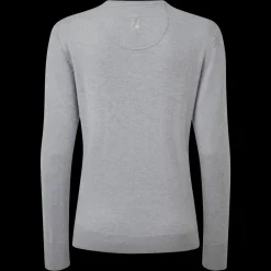 Wool Blend V-Neck Pullover